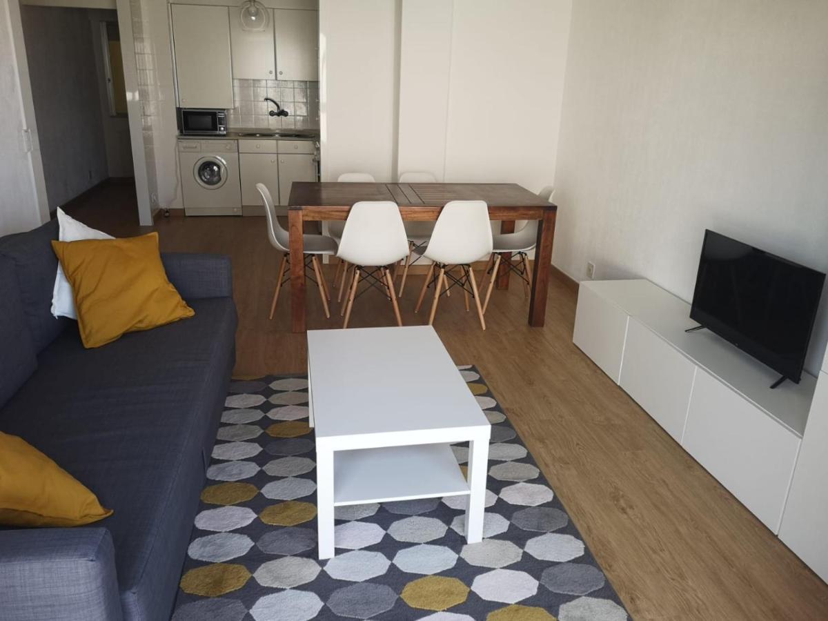 Precioso Apartamento En Primera Linea De Playa Vilagarcia de Arousa Buitenkant foto