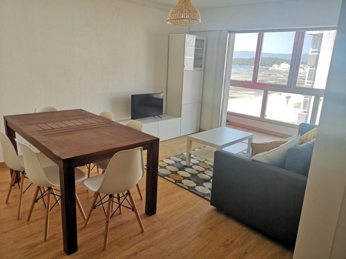 Precioso Apartamento En Primera Linea De Playa Vilagarcia de Arousa Buitenkant foto